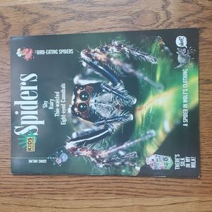 Vintage Y2K Kids Discover Magazine Spiders Volume 13 Issue 2